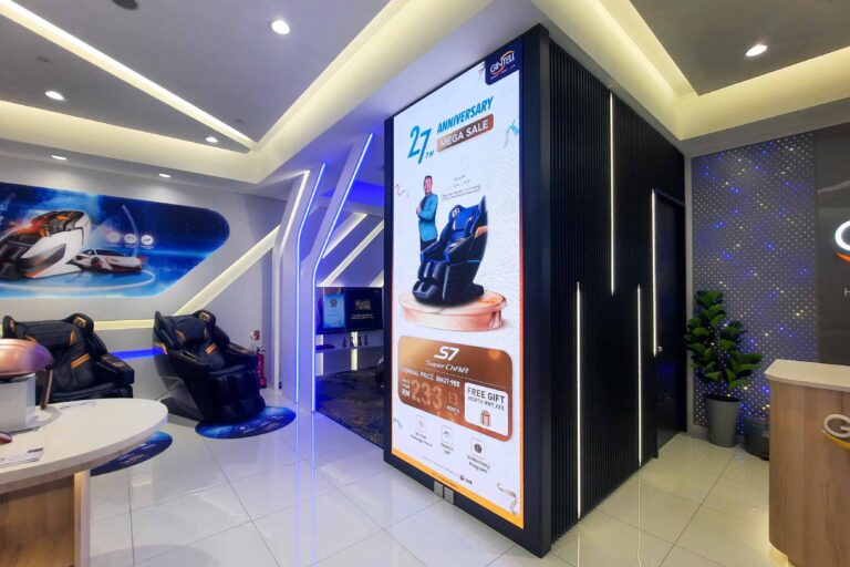Indoor LED Screen at Gintell, Pavilion Damansara heights