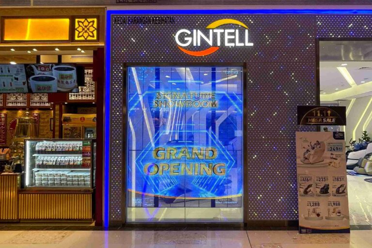 Indoor LED Screen at Gintell, Pavilion Damansara heights