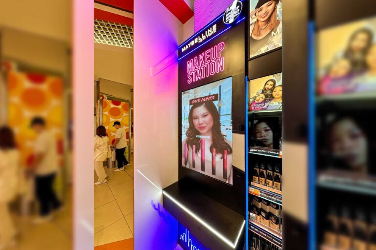 Indoor LED Screen at Guardian, One Utama