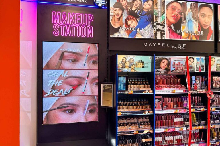 Indoor LED Screen at Guardian, One Utama