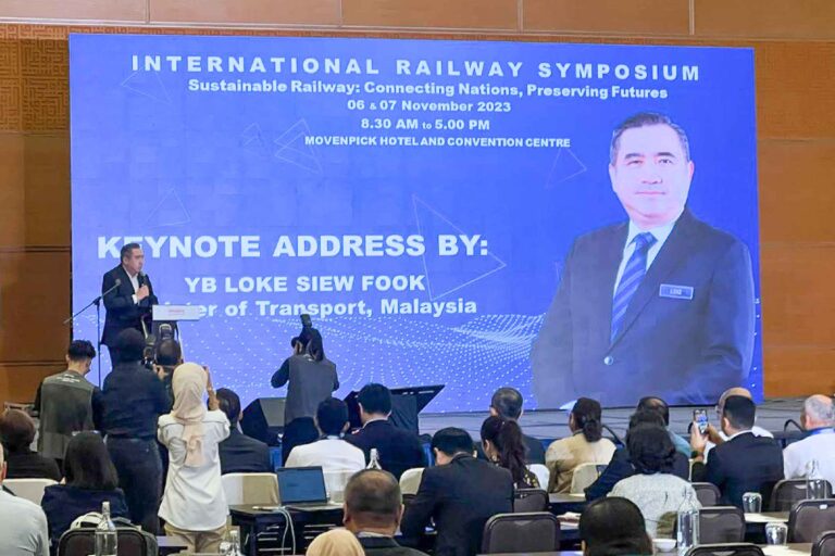 Event / Rental LED Screen at International Railway Symposium, Movenpick Hotel And Convention Centre KLIA, Sepang