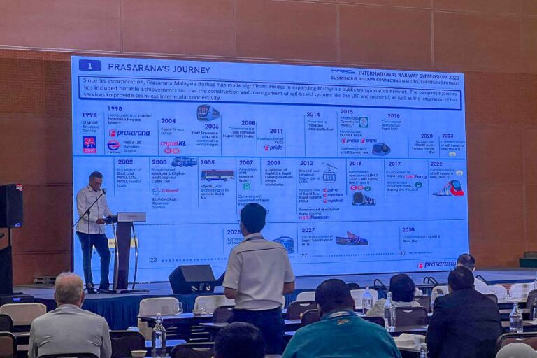 Event / Rental LED Screen at International Railway Symposium, Movenpick Hotel And Convention Centre KLIA, Sepang