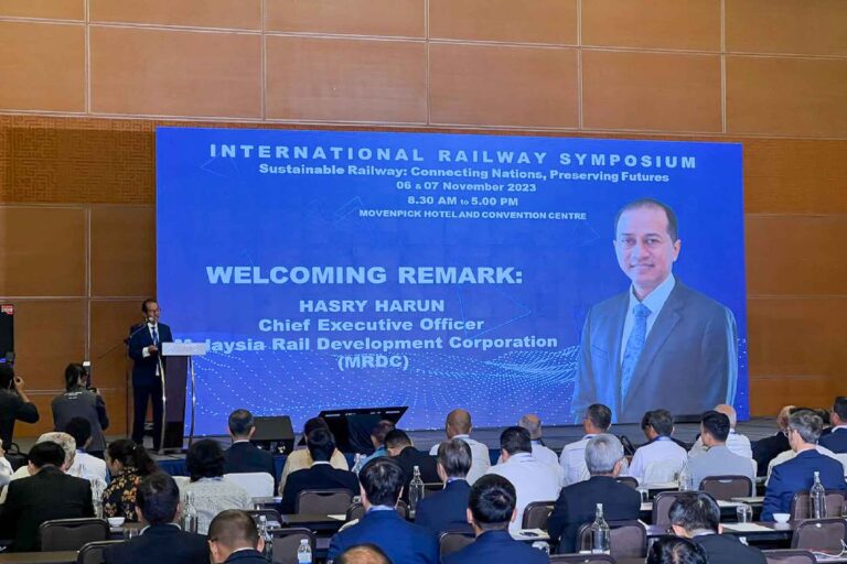 Event / Rental LED Screen at International Railway Symposium, Movenpick Hotel And Convention Centre KLIA, Sepang