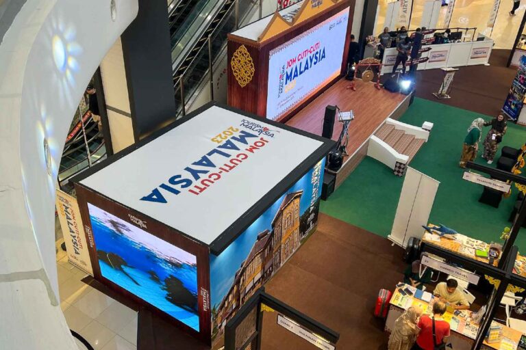 Event / Rental LED Screen at Jom Cuti-Cuti Malaysia 2023 AEON MALL Bandaraya Melaka