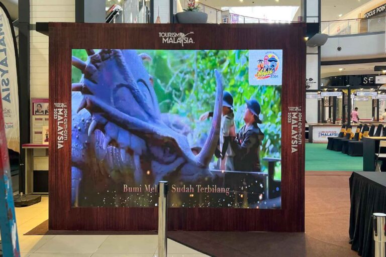 Event / Rental LED Screen at Jom Cuti-Cuti Malaysia 2023 AEON MALL Bandaraya Melaka