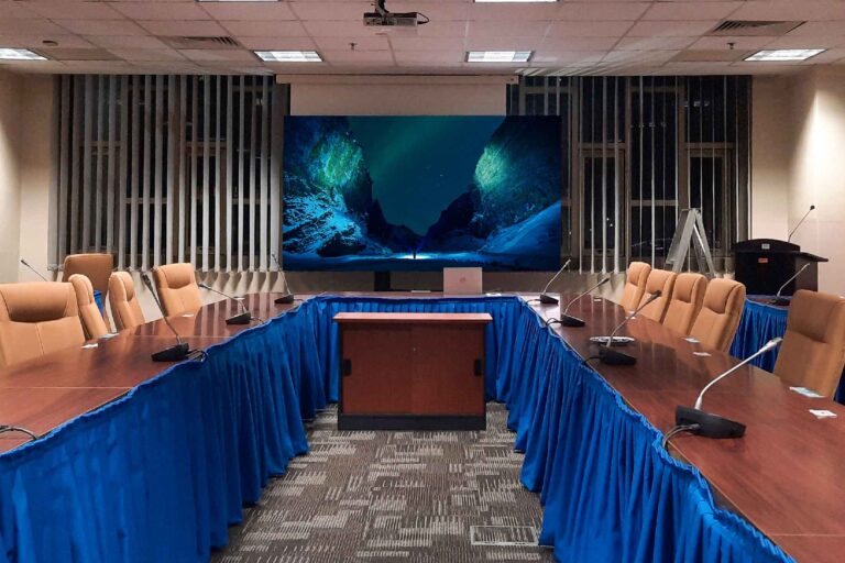 Indoor LED Screen at Kementerian Pendidikan Tinggi (KPT), Putrajaya