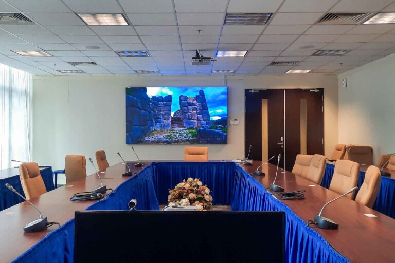 Indoor LED Screen at Kementerian Pendidikan Tinggi (KPT), Putrajaya