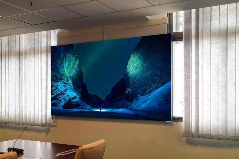 Indoor LED Screen at Kementerian Pendidikan Tinggi (KPT), Putrajaya