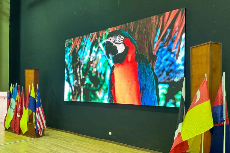 Indoor LED Screen with Professional Sound System at Kompleks Penjara Bentong