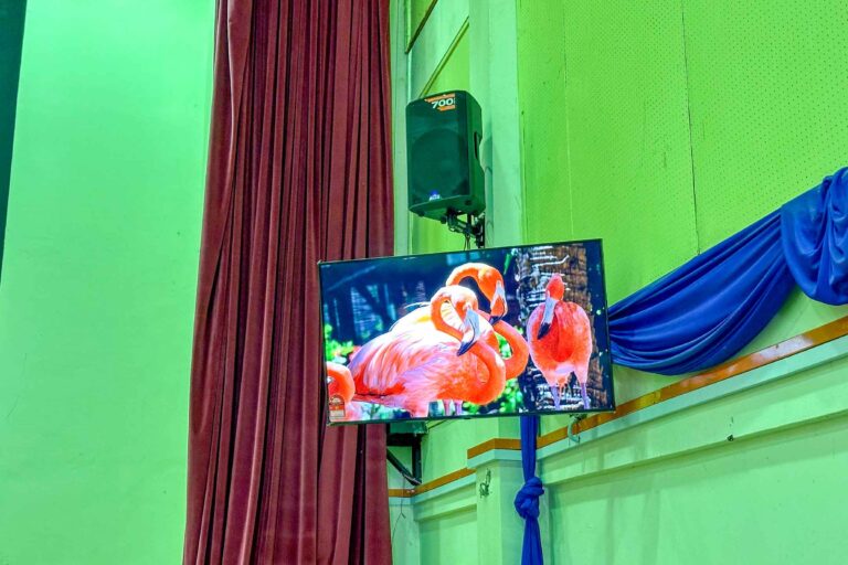 Indoor LED Screen with Professional Sound System at Kompleks Penjara Bentong