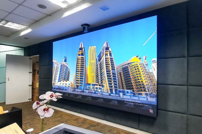 Indoor LED Screen at Malaysian Immigration Department, Putrajaya
