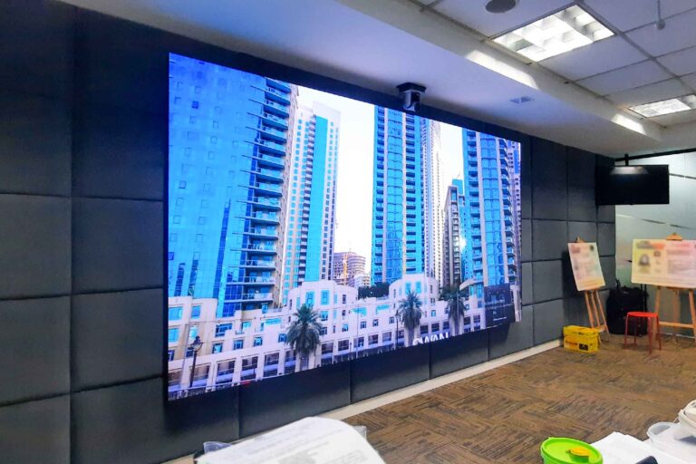 Indoor LED Screen at Malaysian Immigration Department, Putrajaya