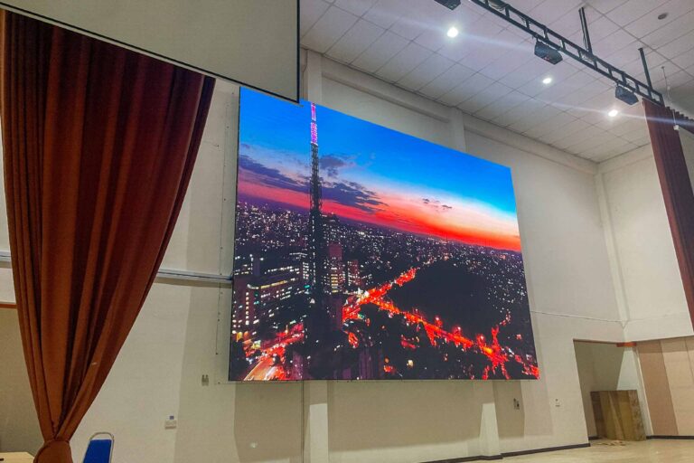 Indoor LED Screen at Pangkalan TLDM Kota Kinabalu