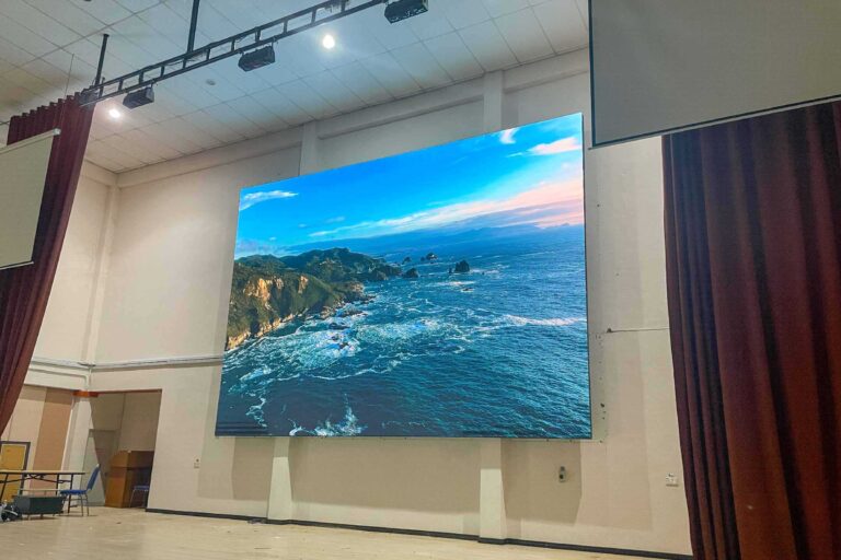 Indoor LED Screen at Pangkalan TLDM Kota Kinabalu