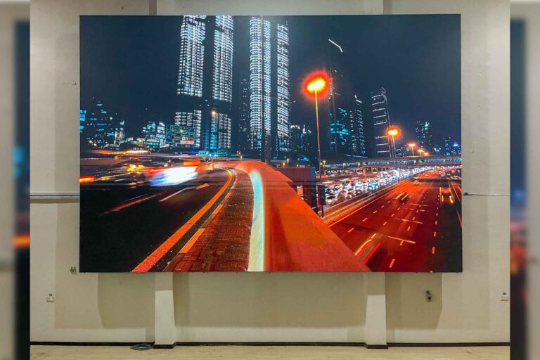 Indoor LED Screen at Pangkalan TLDM Kota Kinabalu