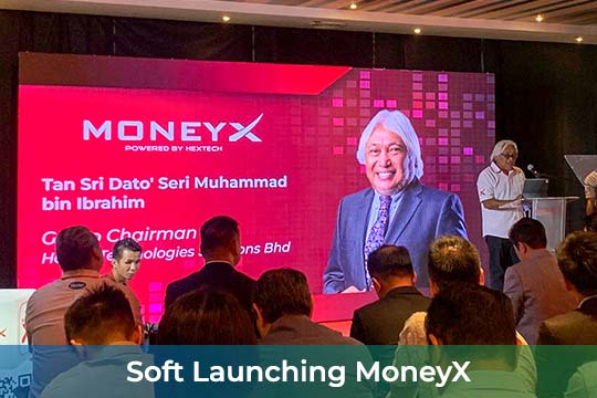 Event / Rental LED Screen at Soft Launch MoneyX, Vertical Corporate Tower, Kuala Lumpur