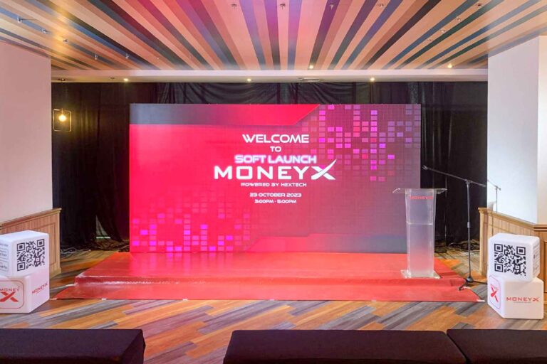 Event / Rental LED Screen at Soft Launch MoneyX, Vertical Corporate Tower, Kuala Lumpur