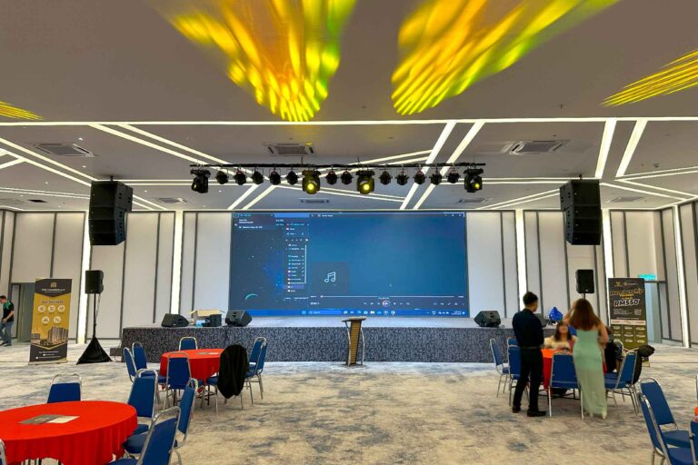 Indoor LED Screen at Youth City Residence Hall, Nilai