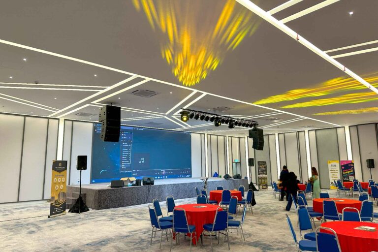 Indoor LED Screen at Youth City Residence Hall, Nilai