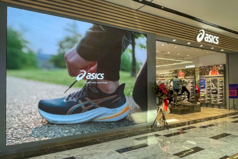 Indoor LED Screen at Asics, The Exchange TRX