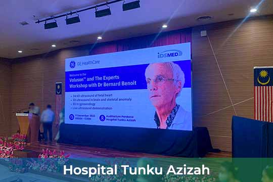 Event / Rental LED Screen at Product Launching, Auditorium Perdana Hospital Tunku Azizah