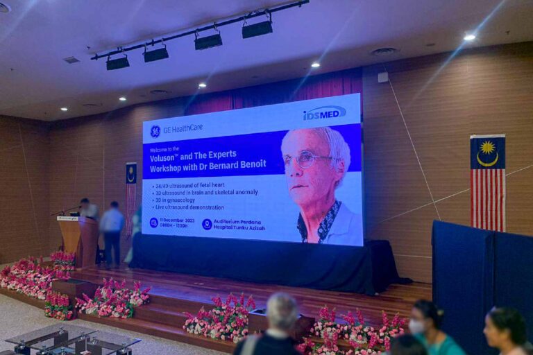 Event / Rental LED Screen at Product Launching, Auditorium Perdana Hospital Tunku Azizah