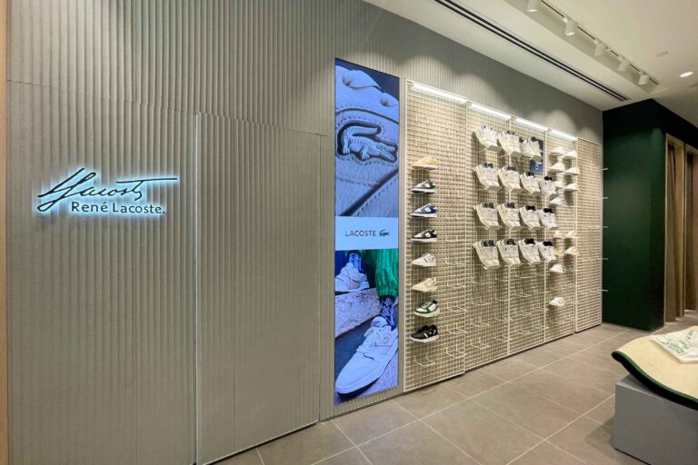 Indoor LED Screen at Lacoste, The Exchange TRX