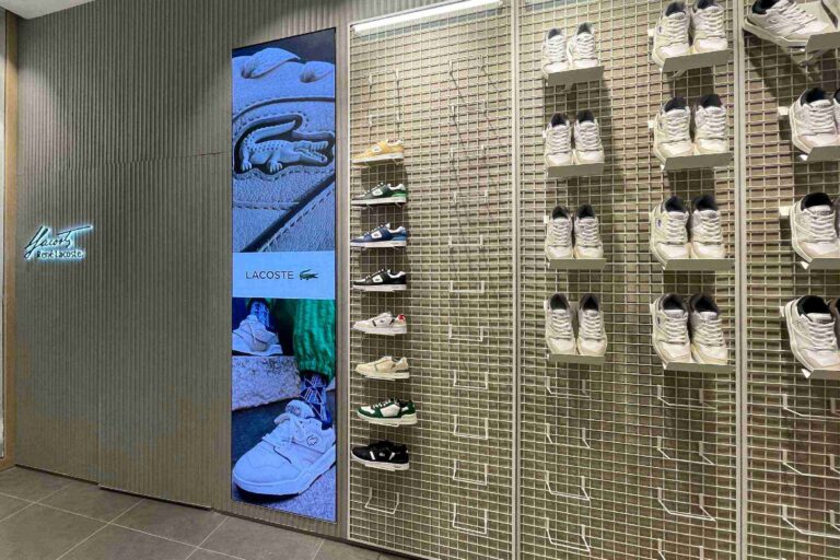 Indoor LED Screen at Lacoste, The Exchange TRX