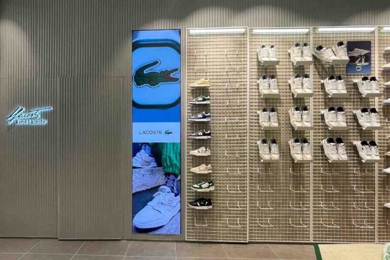 Indoor LED Screen at Lacoste, The Exchange TRX