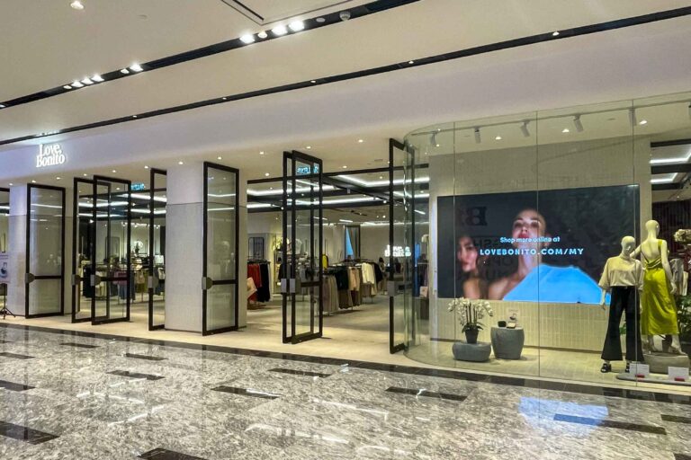Indoor LED Screen at Love, Bonito, The Exchange TRX