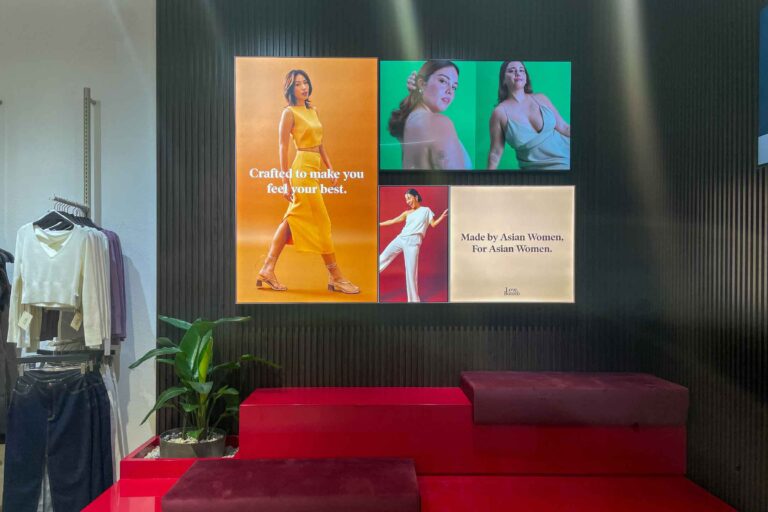 Indoor LED Screen at Love, Bonito, The Exchange TRX