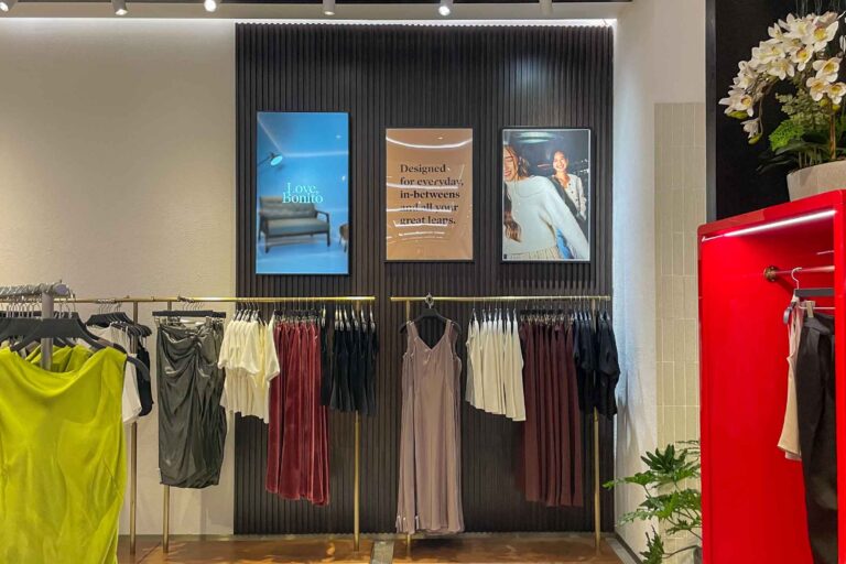 Indoor LED Screen at Love, Bonito, The Exchange TRX
