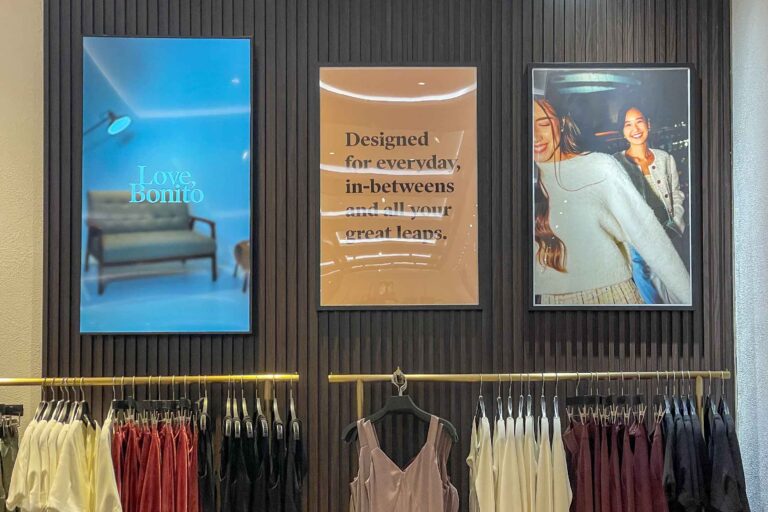 Indoor LED Screen at Love, Bonito, The Exchange TRX