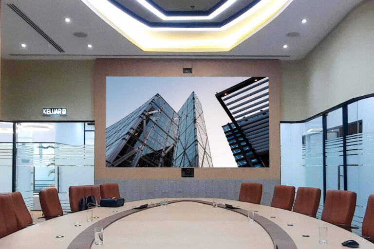 VANTA COB microLED Screen at MTT Shipping Sdn Bhd, Petaling Jaya