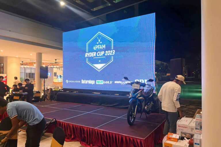 Event / Rental LED Screen at PFAM Ryder Cup 2023, Amverton Cove Golf & Island Resort