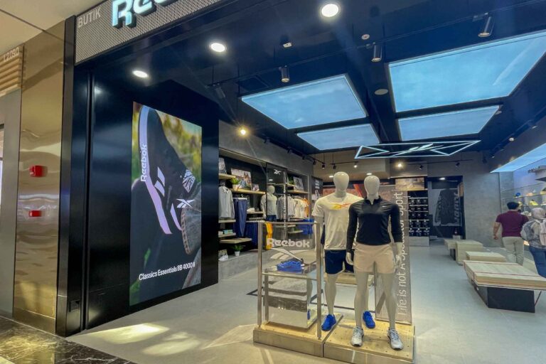 Indoor LED Screen at Reebok, The Exchange TRX