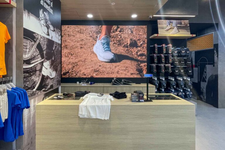 Indoor LED Screen at Reebok, The Exchange TRX