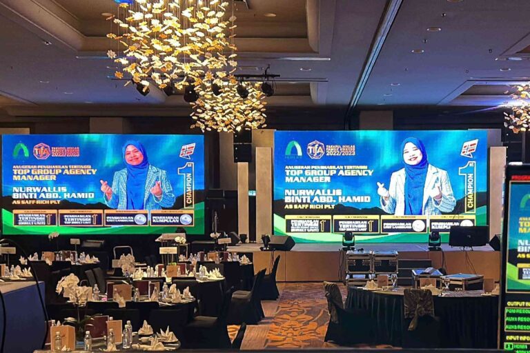 Event / Rental LED Screen at Takaful Ikhlas Family Award, Sama-Sama Hotel, KLIA, Kuala Lumpur