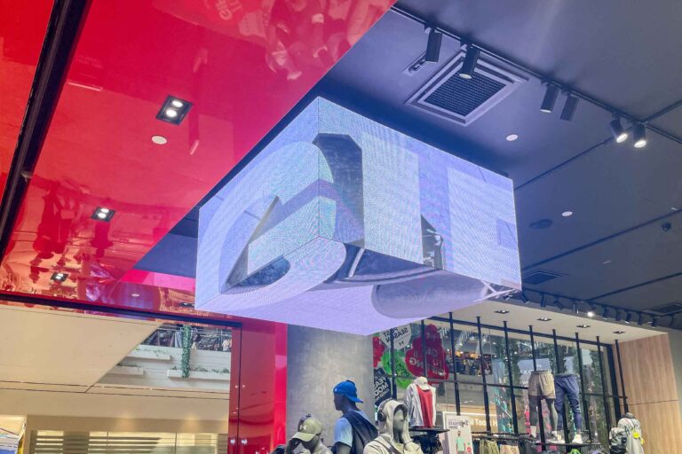Indoor LED Screen at Under Armour, The Exchange TRX