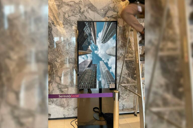 VEXO Digital Kiosk / Standee at Capri by Fraser, Bukit Bintang