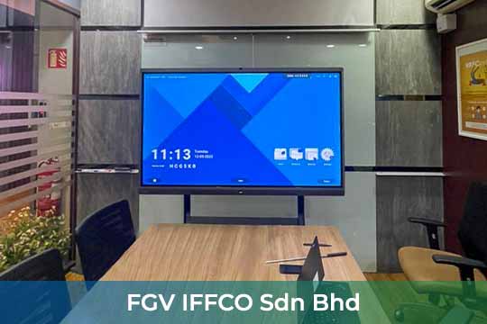 VEXO Smart Interactive Panel at FGV IFFCO Sdn Bhd