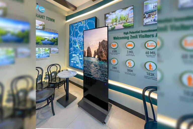 VEXO Digital Kiosk / Standee at Gamuda Cove Splash Mania