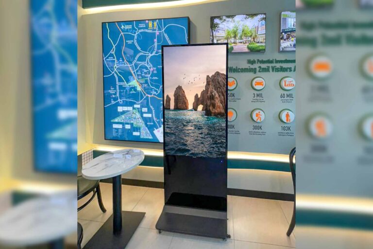 VEXO Digital Kiosk / Standee at Gamuda Cove Splash Mania