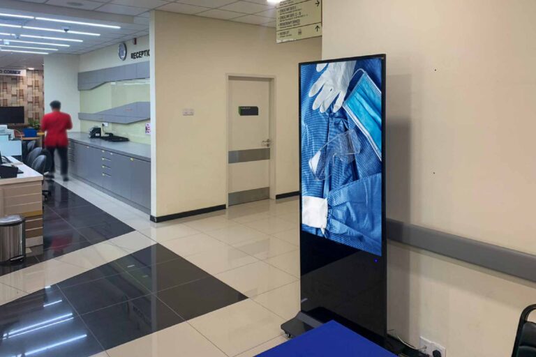 VEXO Digital Kiosk / Standee at KPJ Batu Pahat Specialist Hospital