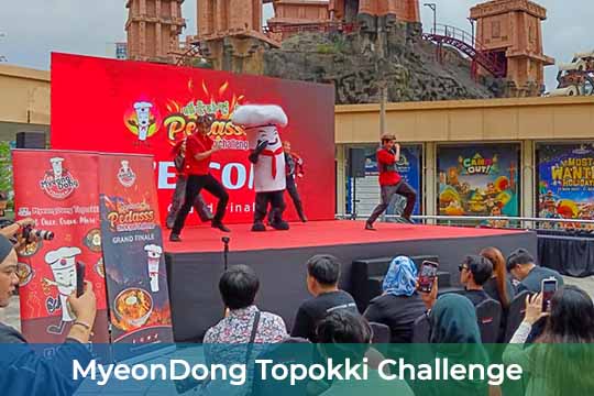 Event / Rental LED Screen at MyeonDong Topokki PEDASSS Chick-Yun Challenge, Sunway Pyramid