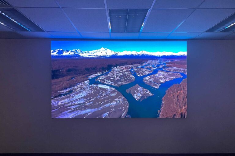 VANTA COB microLED Screen at TNB Research Seminar Room, Kajang