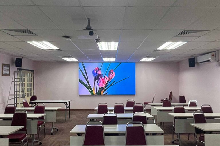 VANTA COB microLED Screen at TNB Research Seminar Room, Kajang
