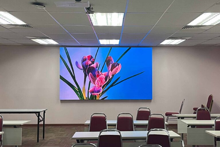 VANTA COB microLED Screen at TNB Research Seminar Room, Kajang