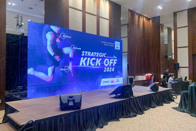 Event / Rental LED Screen at Strategic kick off 2024, Avani Sepang Goldcoast Resort