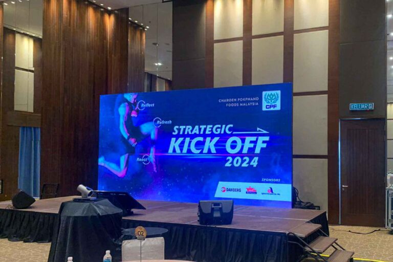 Event / Rental LED Screen at Strategic kick off 2024, Avani Sepang Goldcoast Resort